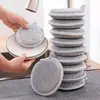 Paño de Lavar Platos de Alambre de Acero, No Absorbente de Grasa, No Suelta Pelusa, Bola Grande de Alambre de Acero, Paño de Limpieza de Alambre Plateado Específico para Cocina, Esponja de Doble Cara para Lavar Platos