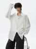 Camisa de Manga Larga de Seda de Hielo para Hombre, Chaqueta Protectora Solar de Talla Grande con Sensación de Hielo, Camisa de Lino Transpirable de Verano Ligera de Moda