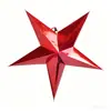 Nuevas Linternas Estrella de Decoración Navideña, Decoraciones de Estrella Tridimensionales Plegables, Montaje Grande de Escena Navideña, Versión con Luz