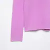Venta al por mayor de ropa de mujer transfronteriza Primavera 2026 Nuevo estilo europeo y americano Suéter de punto suelto de color liso con cuello redondo para mujer