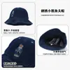 Nuevo Sombrero de Pescador Vaquero de Oso Japonés de Primavera y Verano para Mujer Sombrero de Cubeta de Sombrilla para Cabeza Grande Sombrero de Cubo Pequeño Vintage para Rostro