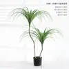 Planta Verde Artificial de Luxo Leve Flor Artificial Madeira do Milênio Vasos Internos Árvore Sangue de Dragão Ornamentos Decorativos de Sala de Estar Chão