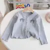 2026 Nuevo Abrigo para Niñas Estilo Primavera y Otoño Moda Infantil Casual Top Chaqueta Trendy Informal de Manga Larga para Bebé Otoño Suelto