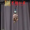 Cadena para Teléfono con Forma de Corazón de Caballo Pequeño de Sándalo Morado, Colgante Caballo del Año del Caballo Art Ming Xian Yuan, Llavero Creativo para Decoración de Coche con Caballo del Zodiaco