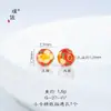 Larga duración no se decolora Oro de arena de Vietnam Flor de cumpleaños de diciembre pulsera collar DIY con cuentas cuentas de agujero pequeño método antiguo femenina