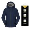Chaqueta Cortavientos e Impermeable Ropa de Trabajo para Exteriores Primavera Otoño Invierno Todo en Uno Chaqueta de Terciopelo Ropa de Montañismo a Prueba de Frío Logo Personalizado