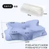 Almofada Borboleta de Espuma de Memória, Travesseiro de Pescoço Respirável, Travesseiro para Dormir de Lado para Adultos, Almofada de Suporte para a Coluna Cervical, Travesseiro Borboleta para Sono Profundo