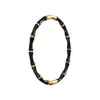Nuevo Pulsera de Resina, Bambú y Acero Inoxidable Transfronteriza para Mujer, Pulsera Sencilla de Acero de Titanio, Joyería para Mujer al por Mayor