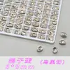 Lote Inteiro de Ornamentos Diamantados Especiais Huazi Imitação Brilhante Redondos de Cristal de Seda de Alta Qualidade K9 Substituição Diamantes para Nail Art com Fundo Pontiagudo de Vidro