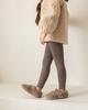 Medias de Ropa Interior para Niños con Forro de Lana, Espesos, Rayas Verticales, Pantalones de una Pieza, Leggings para Niñas, Calcetines sin Pies, Medias de Nueve Puntos