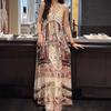 En Stock Vestido de Tirantes de Tencel Bordado a Mano Twin Lotus Nuevo Verano 2026 Vestido Étnico Vintage