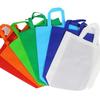 Bolsas Non-Woven al por Mayor Hechas a Medida Bolsos de Mano Ecológicos Bolsas Promocionales de Compras Engrosadas con Recubrimiento Personalizado con Logotipo Impreso Personalizado