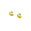 Diseño de nicho pendientes pequeños de botón de frijol para mujer Corea del Sur personalidad simples versátiles pendientes de temperamento pendientes estilo frío pendientes de mujer