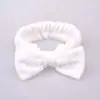 Faixa de Cabelo Transfronteiriça de Veludo Coral com Laço para Mulheres, Faixa de Cabelo Larga para Lavar o Rosto, Faixa de Cabelo Pelúcia de Cor Sólida, Acessório de Cabelo Simples