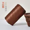 Fio de seda gelada, fita plana de algodão mercerizado e linho para almofadas tecidas à mão DIY, sapatos, chapéus de proteção solar primavera/verão e tecelagem de bolsas