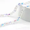 Cuentas de barril de 10 mm, cuentas de cristal electrochapado, cuentas de superficie cortada, accesorios de joyería para pulseras hechas a mano al por mayor de cristal