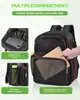 Mochila de Malha Resistente Bolsa Grande de Malha Grande Capacidade para Viagem Praia Caminhada Esportes ao Ar Livre com Alça Acolchoada