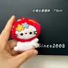 Muñeco de Peluche de Dibujos Animados Cangrejo Pequeño Gorro Gato Kt Muñeco Broche Colgante Decoración Mochila Escolar Bufanda Sombrero Accesorios