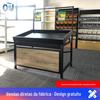 Prateleira de Frutas Yonghui Personalizada para Supermercados, Prateleira de Legumes de Camada Única, Prateleira de Frutas e Legumes, Prateleira de Frutas e Legumes de Lado Único para Supermercados