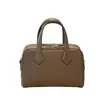 Bolso de Mano para Mujer Otoño e Invierno Nuevo Primera Capa Piel de Vaca TC Bolso Boston Gran Capacidad Bolso Tote Bolso de Hombro para Viajes Cortos Pequeño