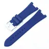 Pulseira de Relógio de Silicone Substituta Pp Patek Philippe Nautilus para Homens 5711/5712/5726/5980 Pulseira Dentada