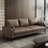 Sofá de Tela Tecnológica Apartamento Pequeño Casa de Alquiler Sala de Estar Nórdica Apartamento Tienda de Ropa Área de Descanso Área de Recepción Sofá Italiano
