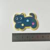 Desenhos animados duplos acessórios de animais acrílicos gatinho filhote de cachorro desenho animado grampo de cabelo material de cocar acessórios de capa de telefone celular