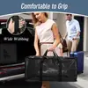 Bolsa gruesa para mudanza transfronteriza de 93L, bolsa de almacenamiento para ropa y edredones con cremallera, bolsa de almacenamiento portátil, bolsa de embalaje para viaje