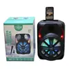 Em Estoque e Vendendo Muito Alto 8 Polegadas 20W Alto-falante Bluetooth Portátil O8K Bt-824 Alto-falante de Karaokê para Exterior
