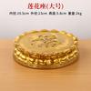 Base para estatuas de Buda con asiento de loto de latón, elevación del Bodhisattva Guanyin para estatuas de Buda, almohadilla de base alta, base de loto