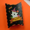 3 modelos a elegir bolsa de papel de Halloween de dibujos animados caja almohada para dulces en stock al por mayor embalaje creativo caja de regalo
