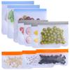 Bolsa de Conservación de Alimentos Peva Bolsa Esmerilada para Almacenamiento de Alimentos Bolsa Sellada para Mantener la Frescura Bolsa Autosellable Impermeable Bolsa con Cierre Zip Colorida