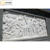 Escultura en Piedra Relieve Jade Blanco Figuras Culturales Relieve Pegatinas de Pared Guerra Revolucionaria Relieve de Mármol Formulación de Fresco Colgante