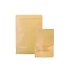 Bolsas de Papel Kraft con Ventana Abierta para Empaque, a Prueba de Polvo y Humedad, para Snacks, Frutos Secos, Té, Dulces, Bolsas Selladas, Venta al por Mayor de Fabricantes