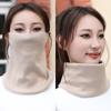 Braga de Forro Polar a Cuadros para Mujer en Otoño e Invierno, Mascarilla Facial a Prueba de Frío y Cálida Colgante de Oreja para Ciclismo, Cuellera Cortavientos para Hombre, Bufanda con Diseño Colgante de Oreja