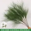 Ramo de Plantas Verdes para Boda, Hojas de Árbol, Espárrago, Arreglo Floral, Hierba de Planta, Decoración de Salón de Bodas, Hojas Verdes, Arreglo Floral Artificial