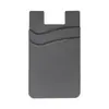 Suporte de cartão de silicone para celular porta-cartão cartão de banco cartão de ônibus adesivo traseiro preguiçoso para celular fábrica direta Promoção de Presente adesivo de cartão