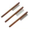 Peine de madera maciza para mascotas, con mango de madera, de una sola fila, para pulgas, para perros y gatos, con aguja larga para eliminar piojos.