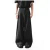 Pantalones Negros para Hombre Margiela Cleanfit Primavera y Otoño Pierna Ancha Holgados Casuales Pantalones de Traje Profesionales de Moda Tendencia