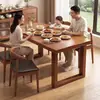 Mesa de jantar de madeira maciça mesa de escritório móveis de escritório mesa de jantar para casa mesa de escritório longa para sala de estar mesa de escritório para conferências estação de trabalho para funcionários