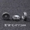 Xizang Prata Triplo Sete Prata Padrão Muro Longo Padrão Nuvem Contas Espaçadoras DIY Contas Metálicas Padrão Roda Contas Espaçadoras Acessórios de Contas Budistas Venda por Atacado