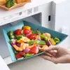 Plato de Plástico Transfronterizo, Plato de Frutas Estilo Nórdico para el Hogar, Plato de Frutas Creativo de Celebridad de Internet, Plato Octagonal, Plato para Fondue