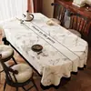 Mantel Francés Retro Impermeable, a Prueba de Aceite, No Requiere Lavado, Salvamanteles Antiescaldado 2026 Nuevo Estilo Lujo Accesible Mantel para Mesa de Café de Gama Alta