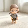 Sueño de Zsiga Escala 1/8 Muñeca de 20 cm Ropa Falda Corta Estampado de Leopardo Vestido Fresco y Dulce para Muñecas
