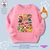 Moletom Fino de Manga Longa para Meninos do Mario Super Mario Roupas Infantis Outono e Inverno Bebê Algodão Solto Roupa de Outono Tendência