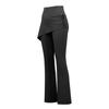 Calças de Yoga Novas com Saia Sobreposta, Roupa Externa Anti-Embaraço, Cintura Alta, Controle da Barriga, Emagrecimento, Fitness Corrida Yoga Calças Flare
