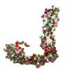 Yilun Flor 45 Enredaderas de Rosas Artificiales para Decoración de Arcos de Boda y Hogar, Enredaderas Falsas de Peonías para Arreglos de Interior