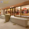 Banco de Nuevo Material con Forma Especial para Paisajismo de Jardín Combinación de Banco Taburete Plaza Municipal Imitación Mármol Taburete de Ocio