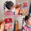 Bola de pelo cuerda para el pelo de niños felpa anillo para el pelo pulgar pasador para el pelo de bebé no daña el pelo goma elástica pequeña cuerda para tirar del pelo pequeña accesorios para el pelo