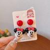 Novos Brincos Infantis 2025 Fofos Desenhos Animados Presilhas de Orelha Sem Furo Princesa Menininhas Brincos Luminosos Brincos para Mulheres